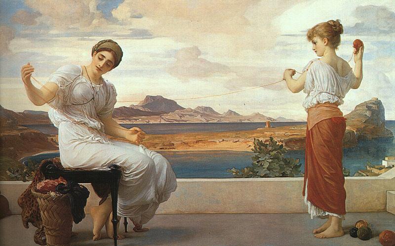 Winding the Skein, Lord Frederic Leighton